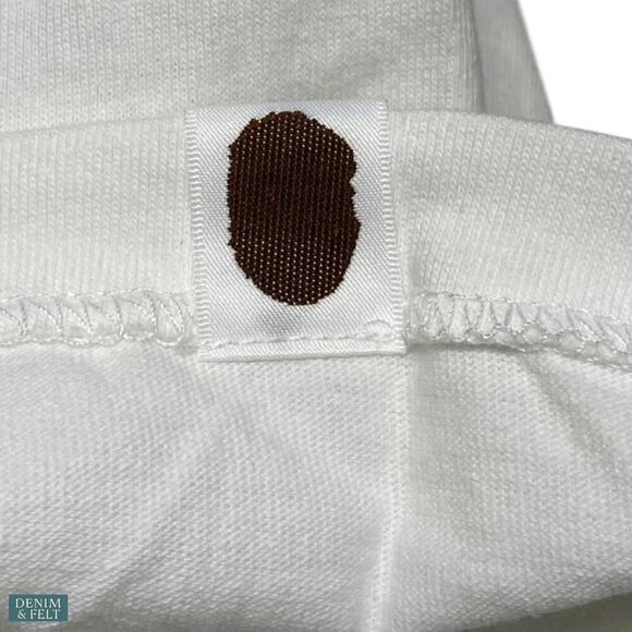 BAPE ABC Camo College Milo Tee White × Blue Men’s Size Medium NWT/NEW!! - Picture 9 of 16